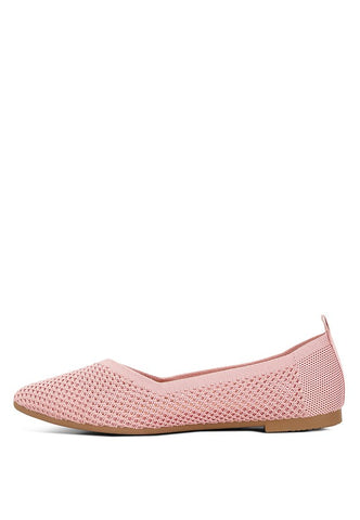 Selaris Fly Knit Slip On Ballerinas flats