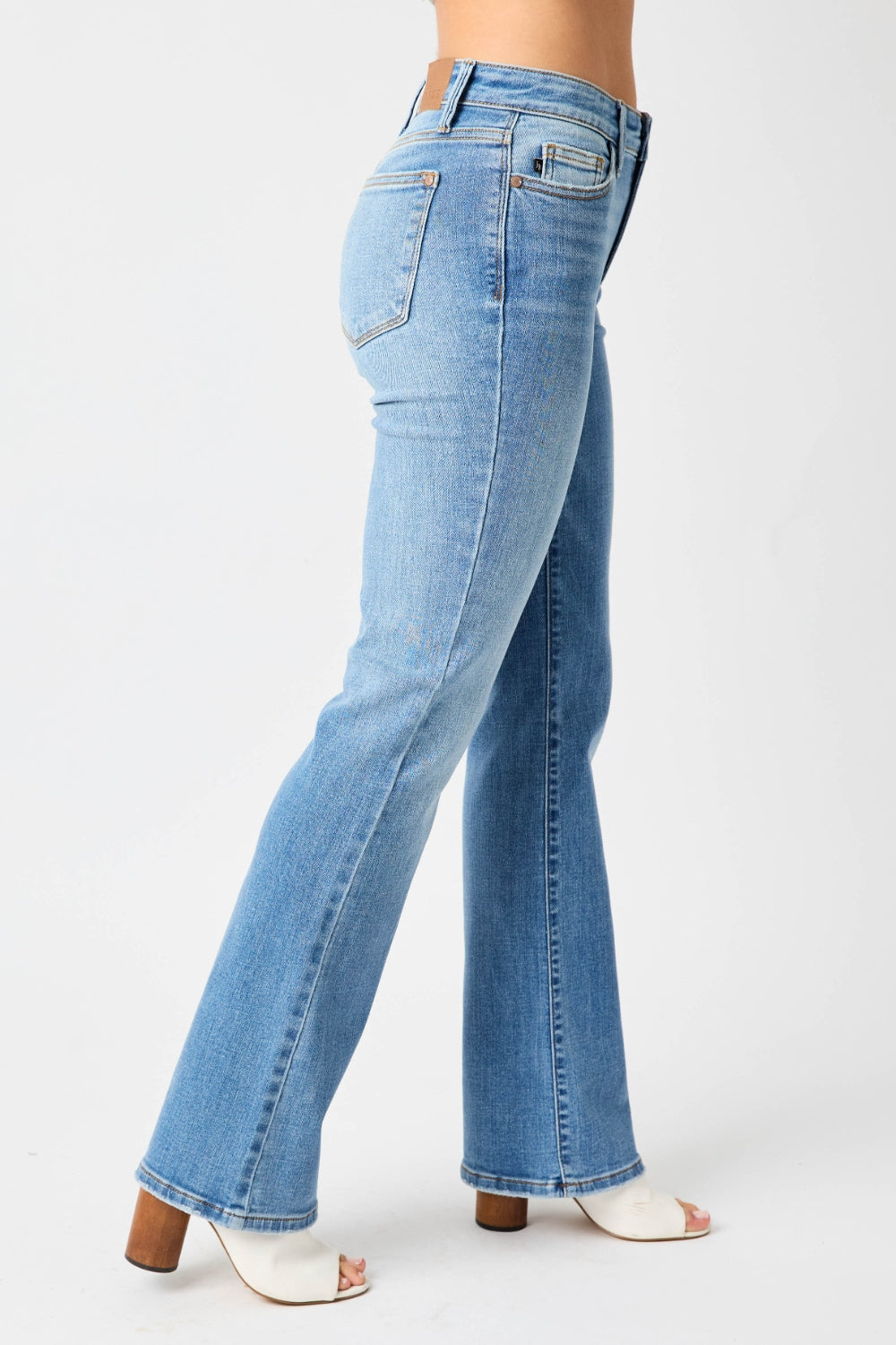 Judy Blue Full Size High Waist Straight Jeans Jeans