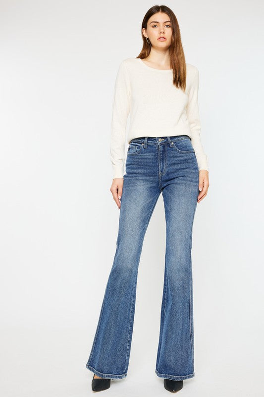 High Rise Flare Jeans Jeans