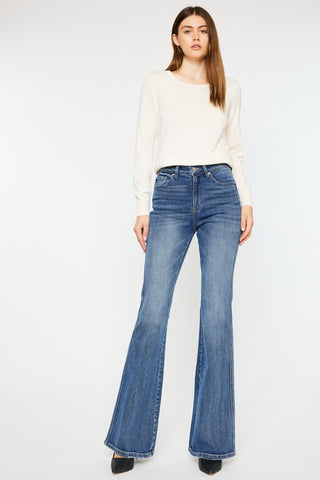 High Rise Flare Jeans Jeans