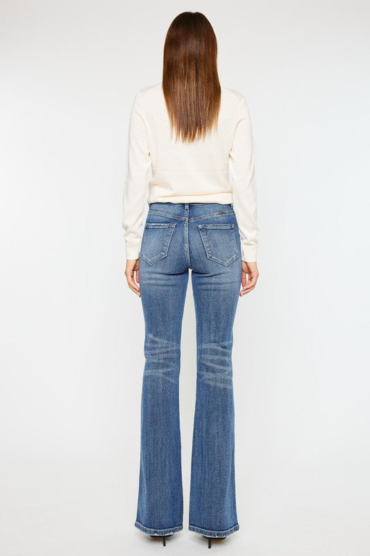 High Rise Flare Jeans Jeans