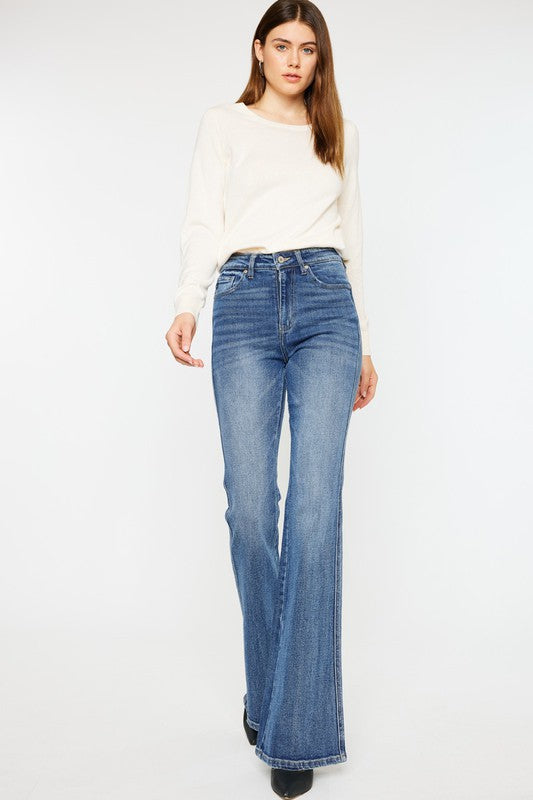 High Rise Flare Jeans Jeans