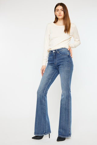 High Rise Flare Jeans Jeans