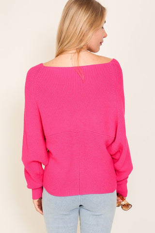 Cross Over Front Sweater Sweater