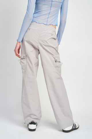 High Rise Cargo Pants Pants