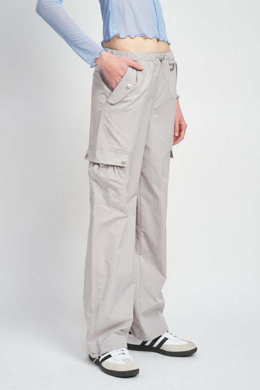 High Rise Cargo Pants Pants