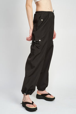 High Rise Cargo Pants Pants