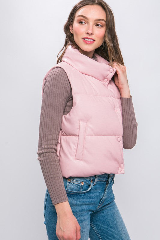 PU Padded Vest vest