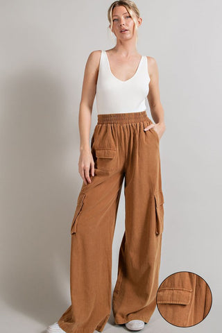 Mineral Washed Cargo Pants Pants