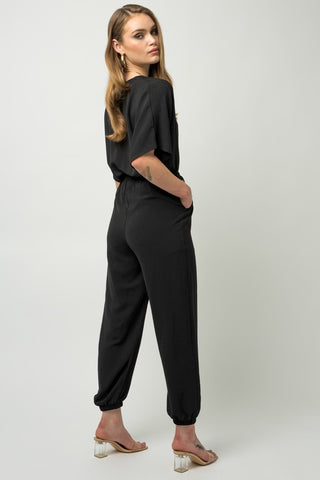 Dolman Sleeve Surplice Jumpsuit Jumpsuits and Rompers