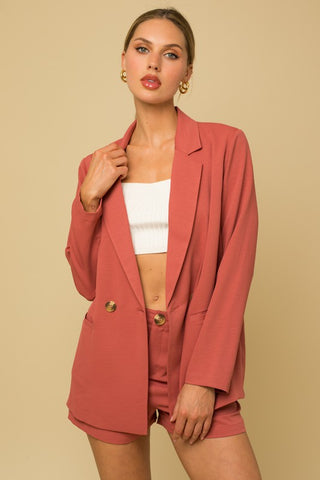 Double Breasted Blazer Blazer