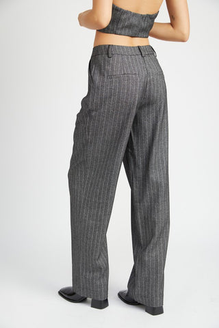 Loose fit pinstripe pants Pants