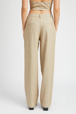 Loose fit pinstripe pants Pants