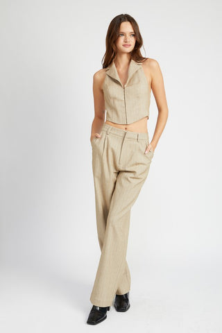 Loose fit pinstripe pants Pants