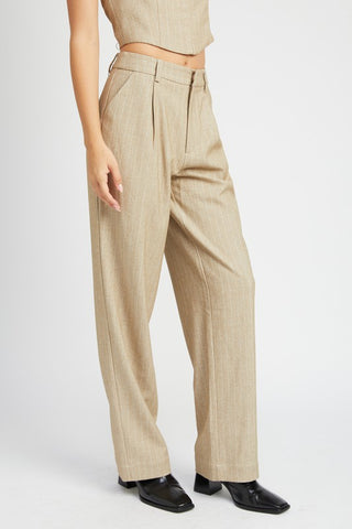 Loose fit pinstripe pants Pants