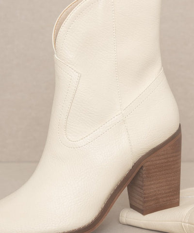 OASIS SOCIETY Harmony - Two Panel Western Booties booties