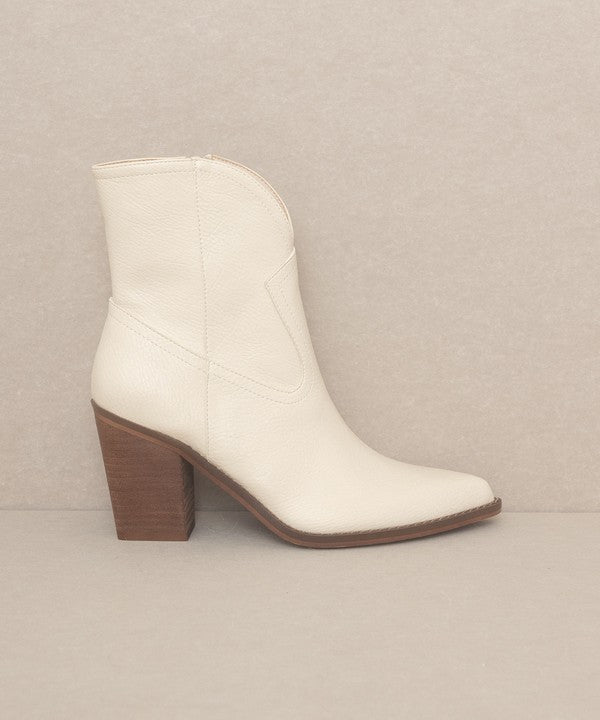 OASIS SOCIETY Harmony - Two Panel Western Booties booties