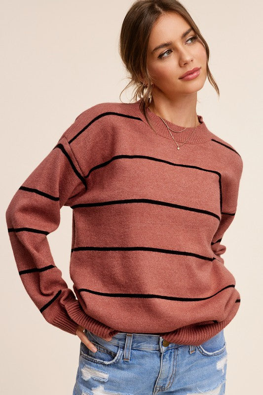 Eunice Sweater BAKED CLAY L Sweater