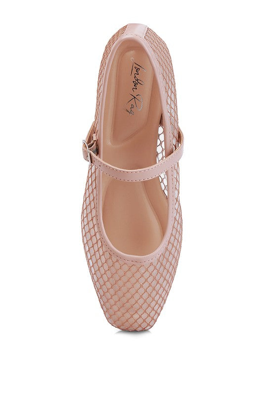 Averona Mesh Mary Jane Flats flats