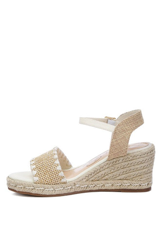 Lucas Raffia Wedge Heel Espadrilles espadrilles