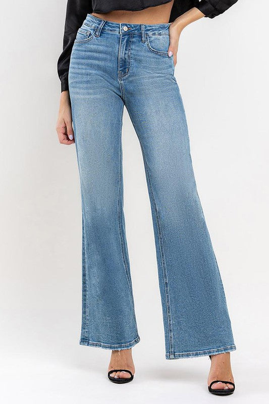 High Rise Wide Leg Jeans RIGHTEOUSLY Jeans