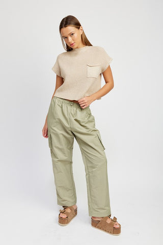 Straight leg cargo pants Pants