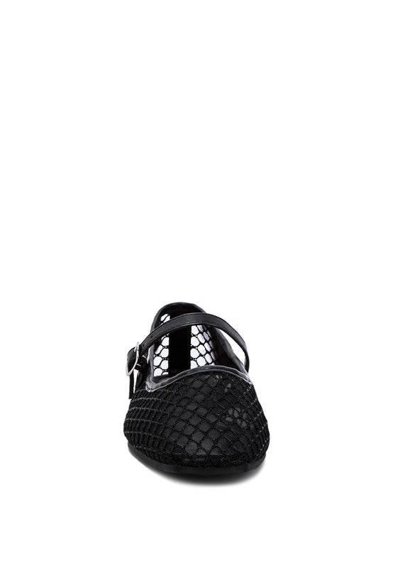 Averona Mesh Mary Jane Flats flats