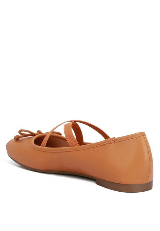 Leina Recycled Faux Leather Ballet Flats flats