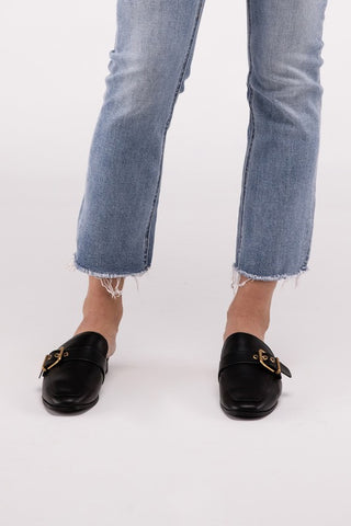 Chantal-S Buckle Backless Slides Loafer Shoes loafers