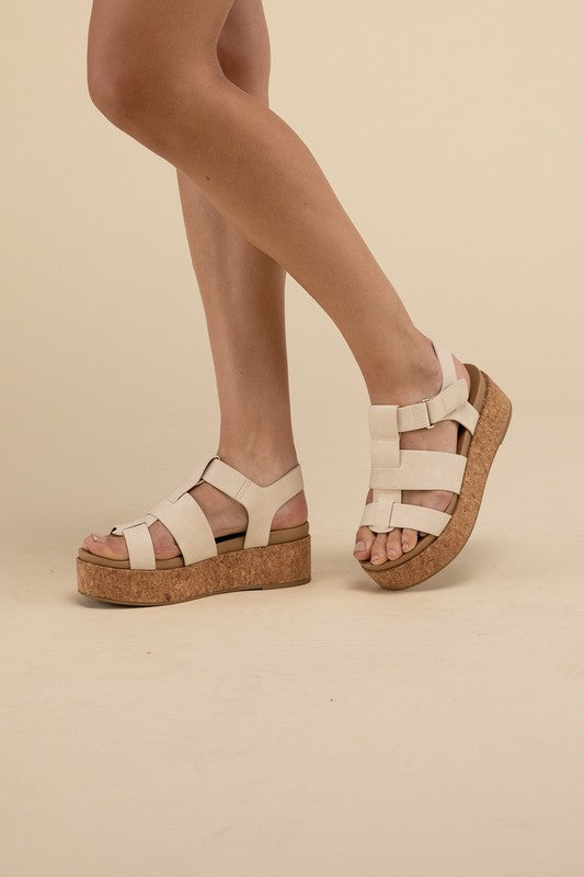 AMENDA-S Platform Sandal Wedge Sandals