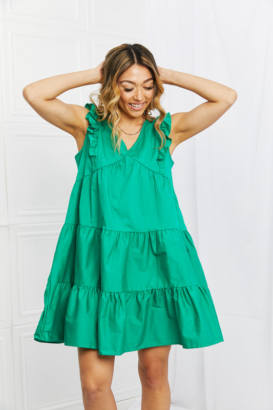 Hailey & Co Play Date Full Size Ruffle Dress Dress