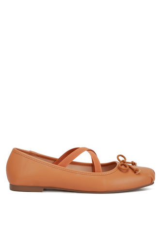 Leina Recycled Faux Leather Ballet Flats flats