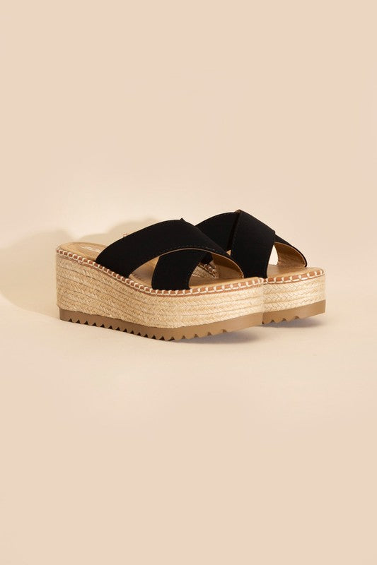 Platform Slide Sandals Sandals