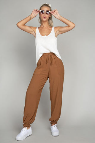 Jogger pants brown Pants