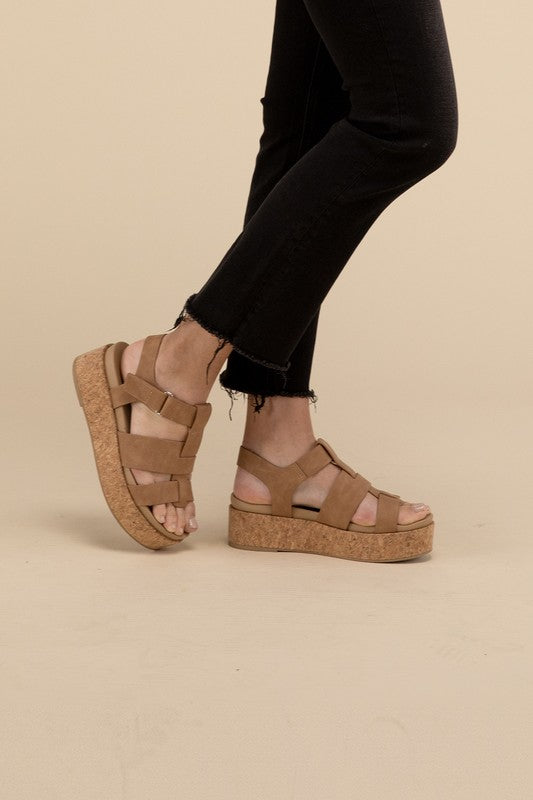 AMENDA-S Platform Sandal Wedge Sandals