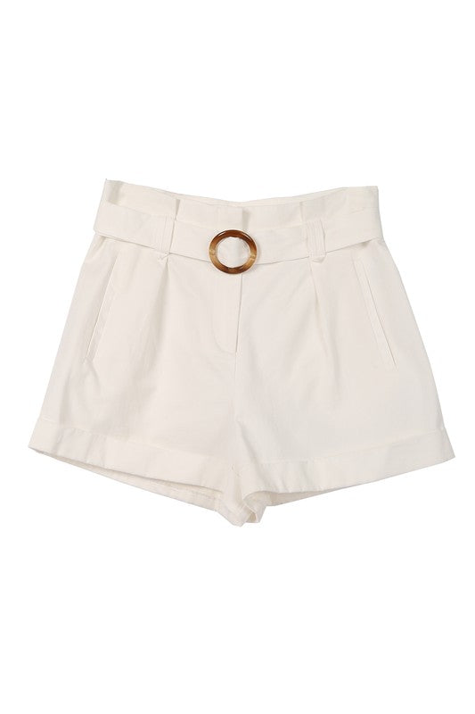 Belted Shorts Shorts