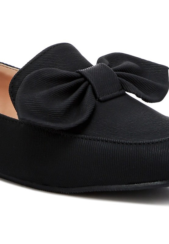 Waveney Bow Embellished Loafers loafers