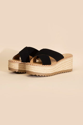 Platform Slide Sandals Sandals