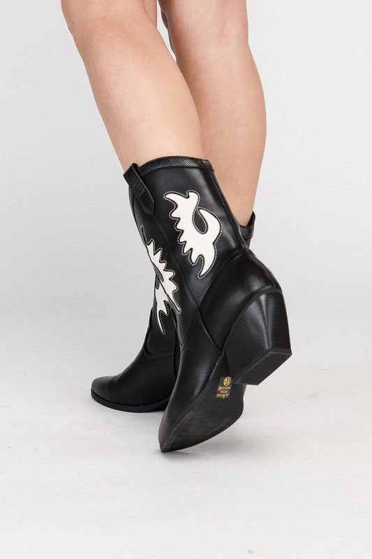 Giga Western High Ankle Boots Boots