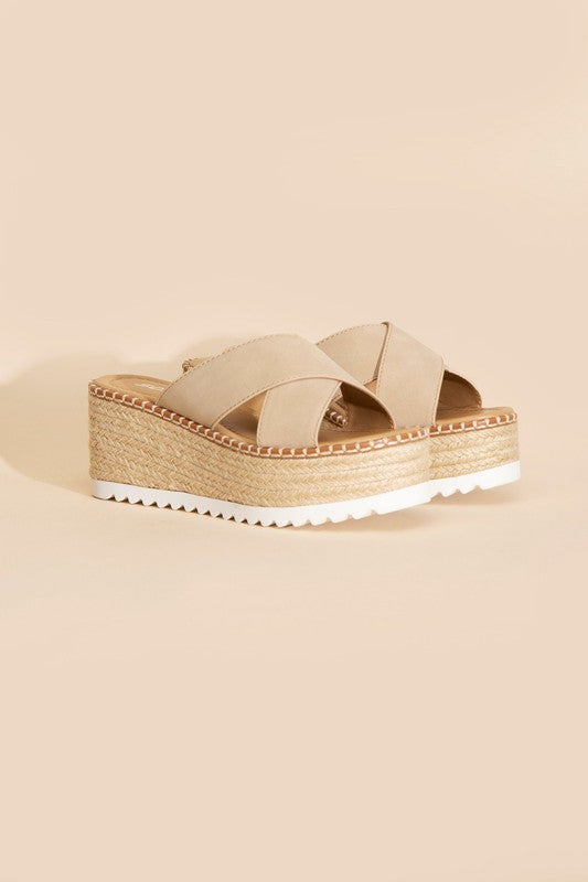 Platform Slide Sandals Sandals