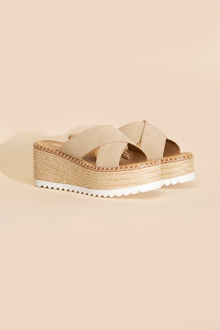 Platform Slide Sandals Sandals