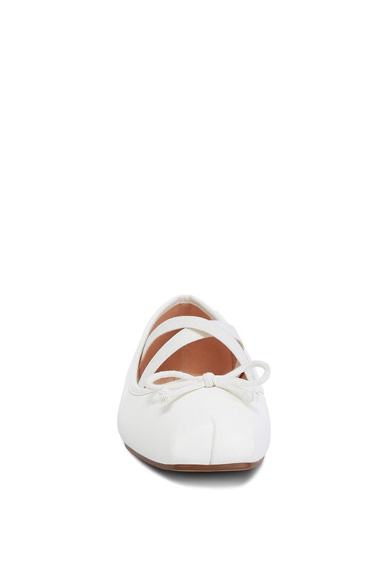 Leina Recycled Faux Leather Ballet Flats flats