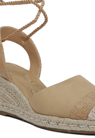 Aiden Lace-Up Crochet Espadrilles espadrilles