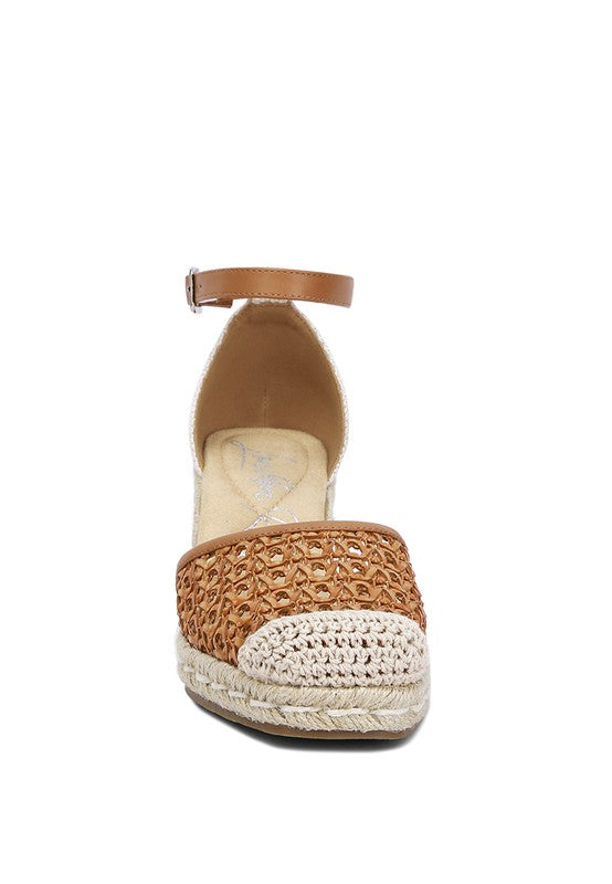 Mason Pin Buckle Wedge Heel Espradilles espadrilles