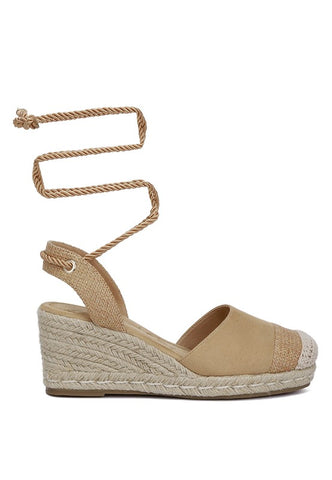 Aiden Lace-Up Crochet Espadrilles espadrilles