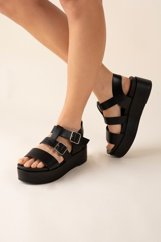 DREFTER-S CHUNKY SANDALS BLACK