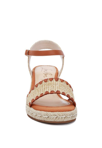 Lucas Raffia Wedge Heel Espadrilles espadrilles