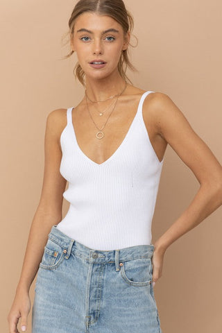 Essential Sweater Knitted Tank Cami Top