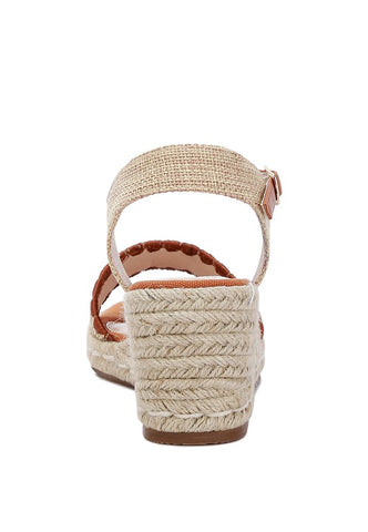 Lucas Raffia Wedge Heel Espadrilles espadrilles