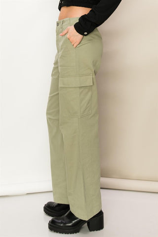 Weekend Chiller High Waist Cargo Pants Pants